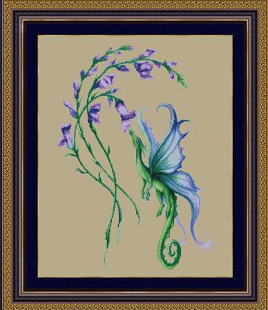 "Little Snap Dragon" | Cross Stitch Pattern