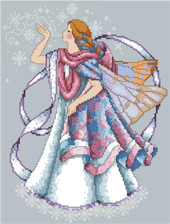 Frost Faerie Cross Stitch Pattern