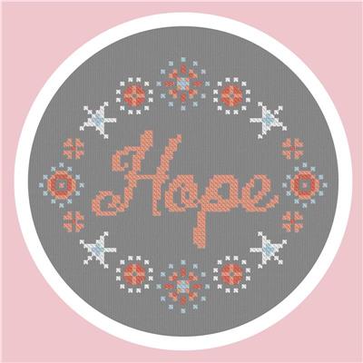 Hope Cross Stitch Pattern