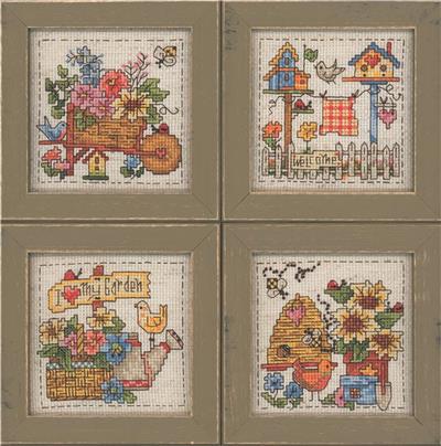"Step Into My Garden" | Cross Stitch Pattern