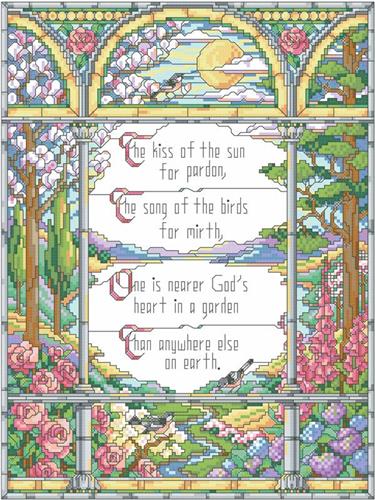 Garden Reflections | Cross Stitch Pattern