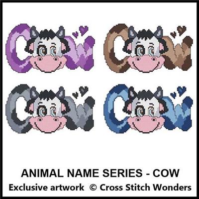 Animal Name Series - COW Animal Name Series - COW