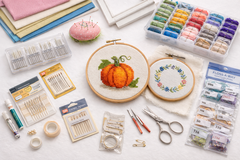 Cross stitch beads, buttons and charms at Everything Cross Stitch